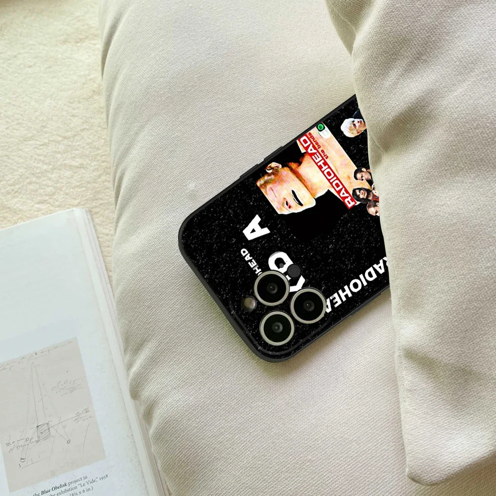 Vintage Fashion Design Radiohead Phone Case FOR IPhone 16 15 14 13 11 12 Pro 8 7 Plus X 13 Pro MAX XR XS MINI Black Covers image 6