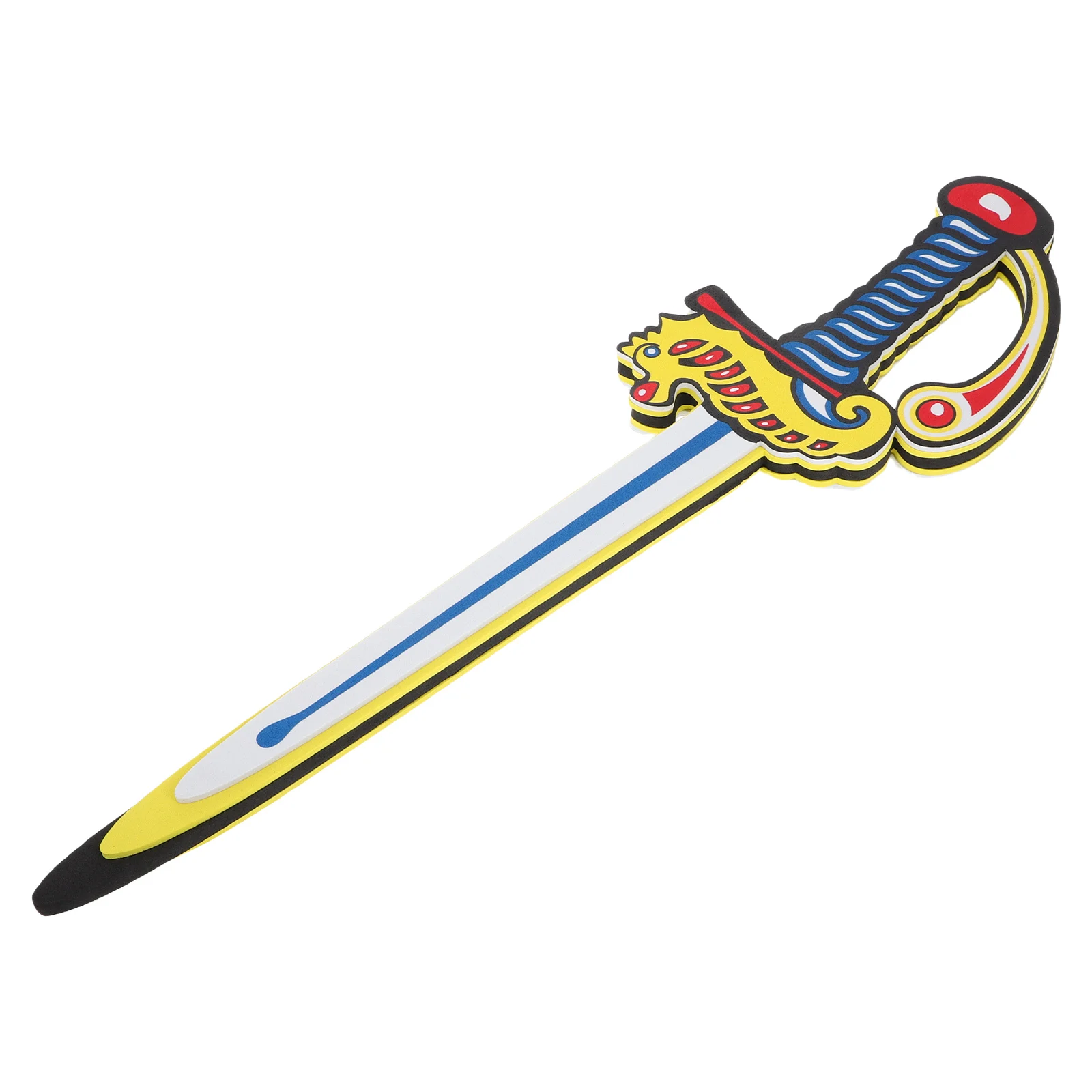 Espada de espuma macia infantil, treinamento realista de desenho animado para brincar seguro e divertido, motor de aprimoramento de atividade