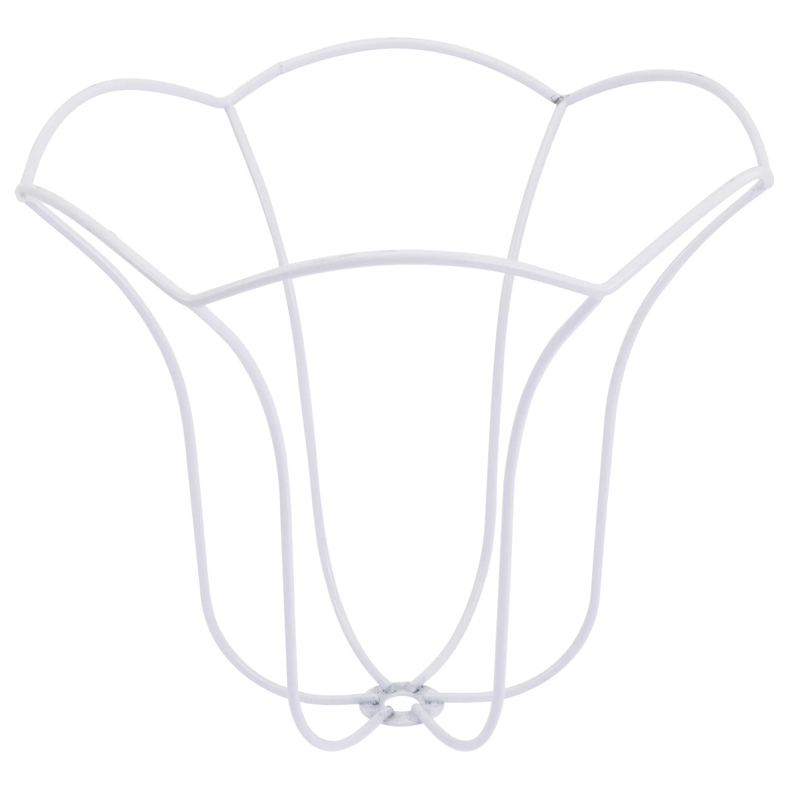 Chandelier Shade Holder Lantern Lamp DIY Bracket Frame Lampshade Iron Lights for