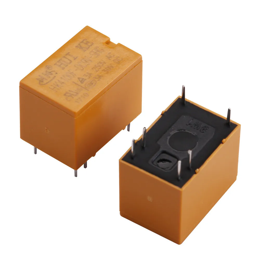 10 pz relè HK4100F-DC3V-SHG HK4100F-DC5V-SHG 6 pin 3A 3V/5V/9V/12V/24V HK4100F-DC9V-SHG HK4100F-DC12V-SHG HK4100F-DC24V-SHG