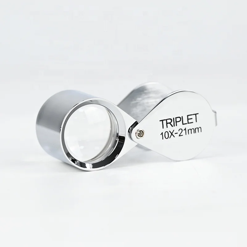 

Top Selling Best Price High Quality LPM-5038A Silver Color Hand Loupe 10x - 21mm