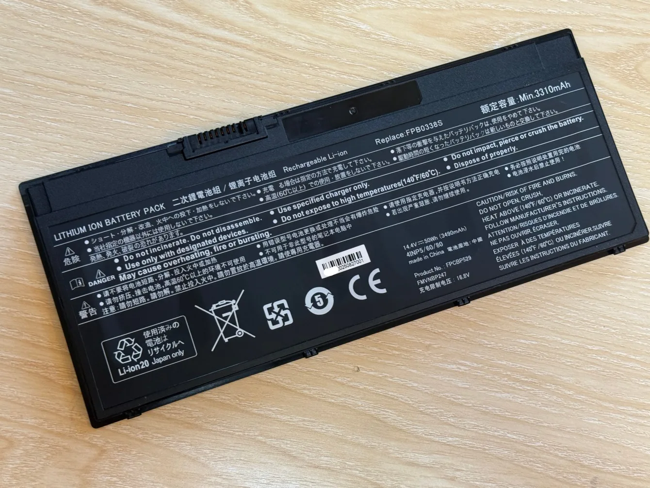 

FPB0338S Laptop Battery for Fujitsu LifeBook U747 U748 U757 U758 T938 T939 T937 E548 E558 Series FPCBP529 FMVNBP248 FMVNBP247