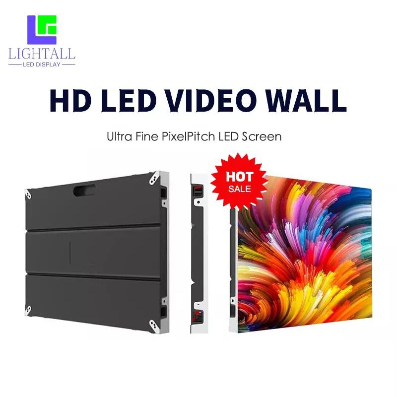 LIGHTALL Turnkey P1.875 LED Video Wall System Package Indoor Curved Rental Display Exhibition Booth Stage Screen Panel