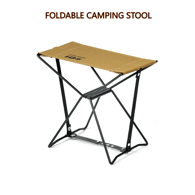 

Compact Foldable Outdoor Stool Lightweight Portable Camping Fishing Beach Hiking Load 30kg Quick Setup