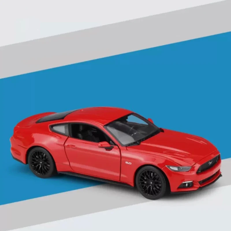 

1:24 Scale 1969 Ford Mustang Boss 429 Simulation Alloy Car Model Static Display Collectible Toy Gift Souvenir Decoration