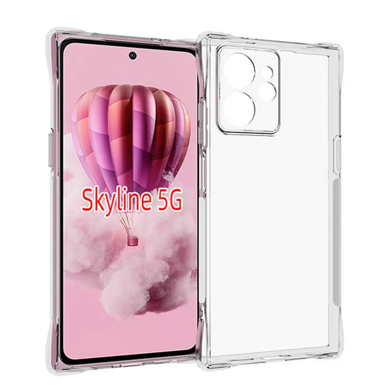 Shockproof Soft Black TPU Case For HMD Skyline 5G Case Silicone Transparent Phone Cover For Fundas HMD Skyline 5G Bumper Shell