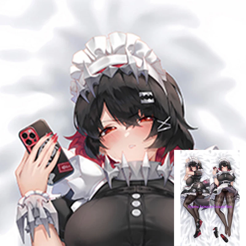 

Anime Dakimakura Pillow Case Ellen Joe Sexy and Busty Beautiful Girl Double-Sided Halloween