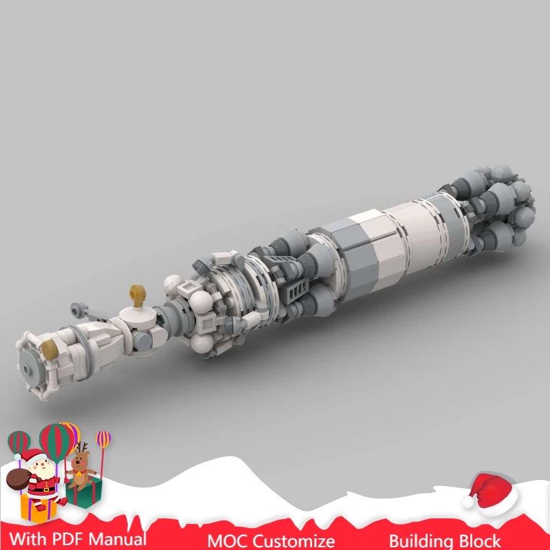 

249 PCS Space Series Famous Lunar Lander MOC Spaceship Model Building Block Technology Assembly Brick Toy Birthday Surprise Gift