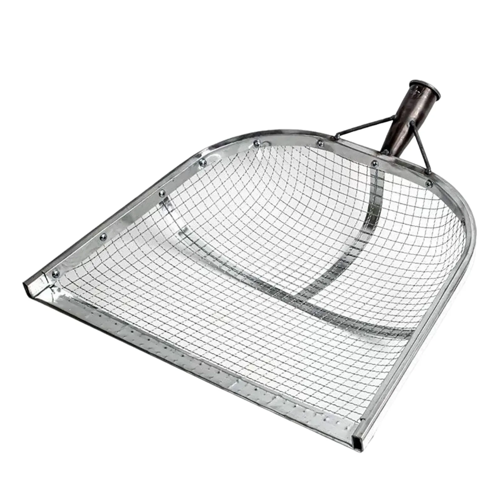 Soil Sifter Agricultural Filter Riddle Sieve Mesh Filter Sieve Garden Sieve Soil Shovel for Walnuts Sifting Sand Weeds Rocks