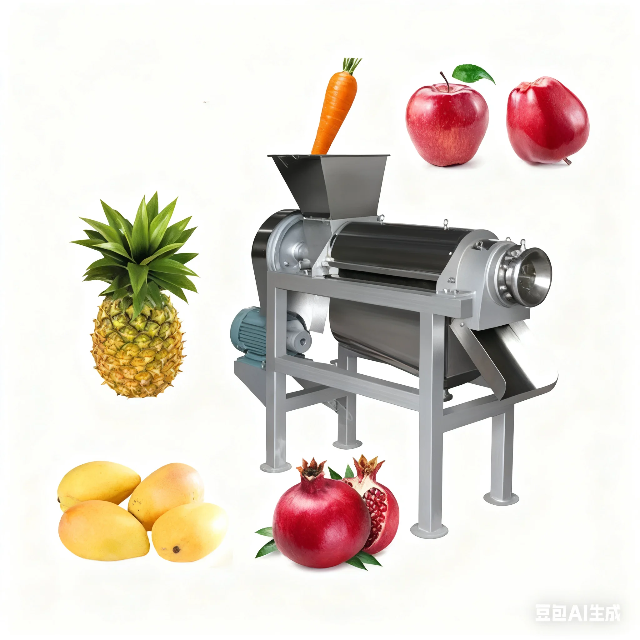 Durable Commercial Spiral Juicing Equipment/Essential Spiral Juicer for Juice Stores Commercial Juice Making Machine