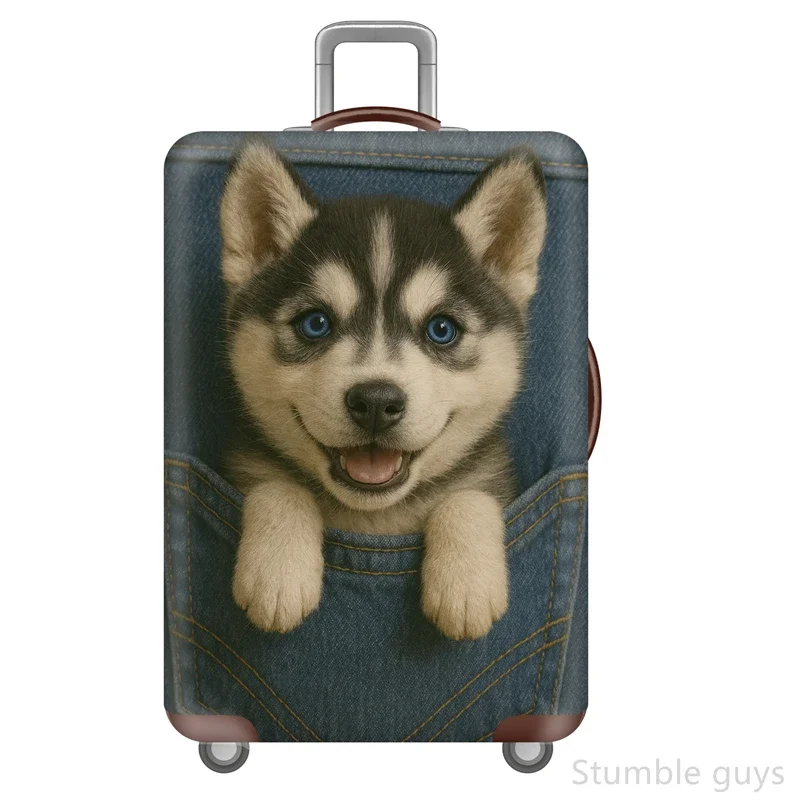 

Durable Washable Stretchy Luggage Cover Protective Anti-Dust Suitcase Protector Essential Travel Accessory