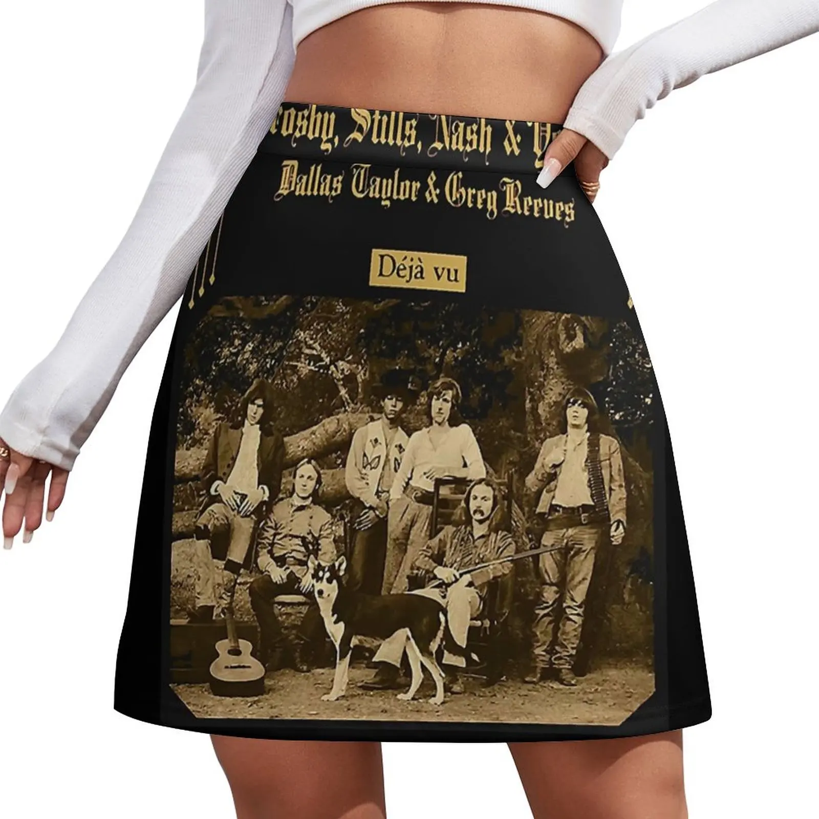 CSNY Band Mini Skirt Woman clothing Miniskirt woman korean clothes ladies women's summer clothing 2025 Mini Skirt