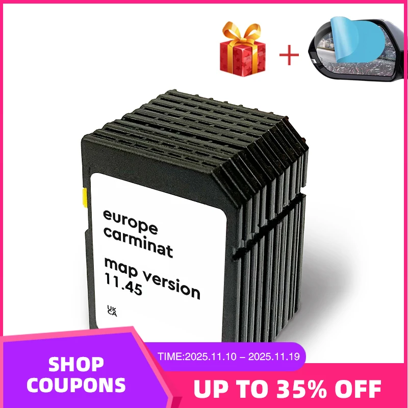 

Carminat Europe Maps 2025 for Renault Megan Clio Laguna Scene Version 11.45 Sat Nav GPS Navigation SD Card 8GB 8201756571