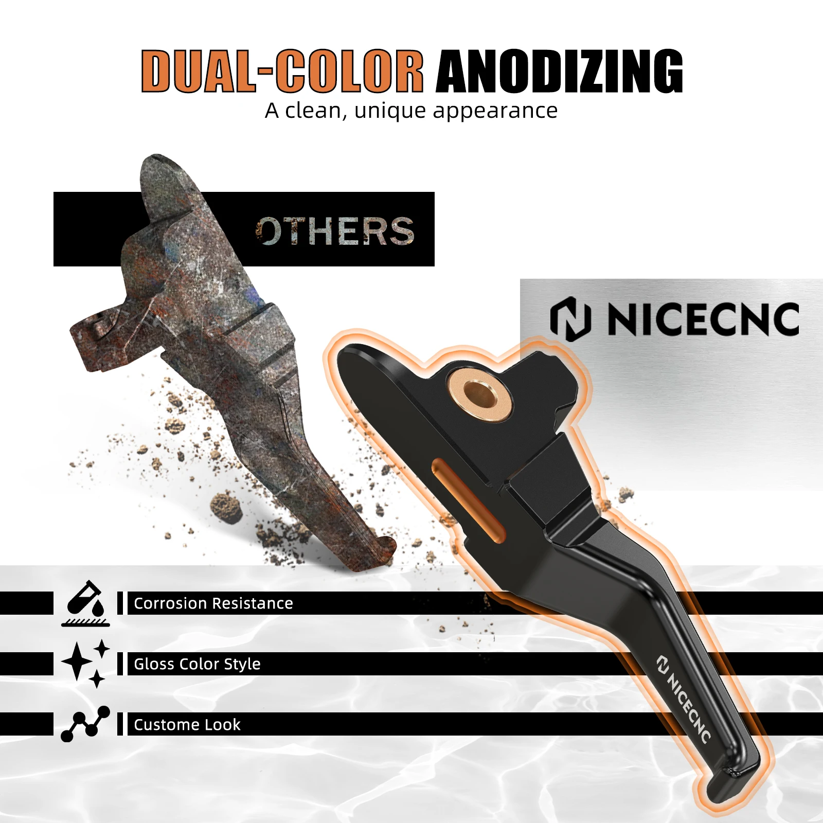 Levier de frein d'embrayage de moto pour Harley RG Road Glide Road King Street Glide Electra Glide Ultra Limited Tri Glide Ultra 17-20