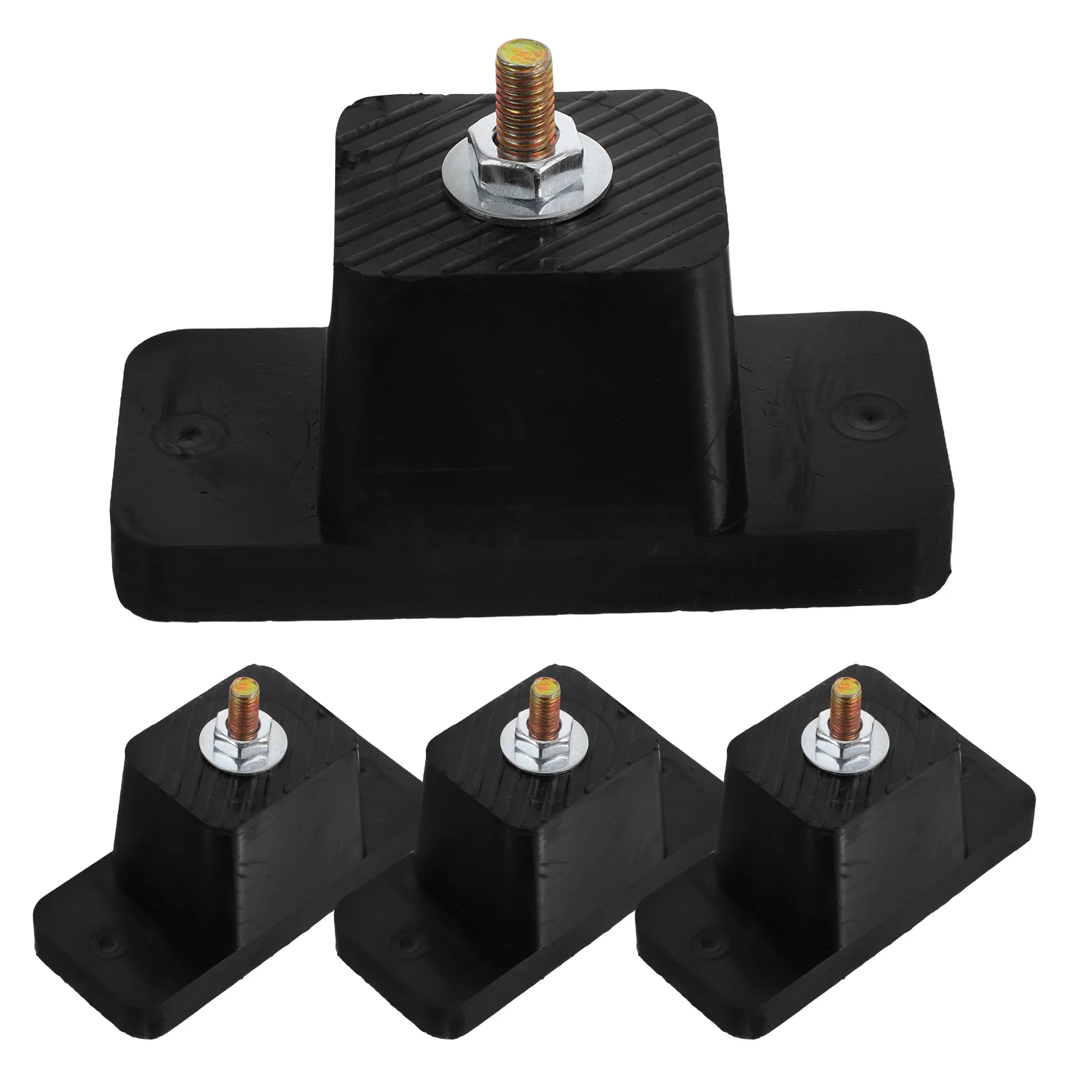 

4 Pcs Cushion Replacement for Crash Pad Anti-vibration Mat Shock Absorbing Rubber Isolation Pads Furniture Accessories