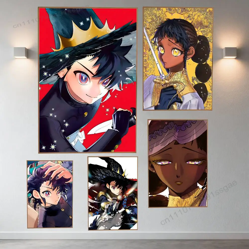 

Comics I-Ichi the Witch Poster Wall For Sticky Decoration Waterproof Home Living Room Bedroom Bar