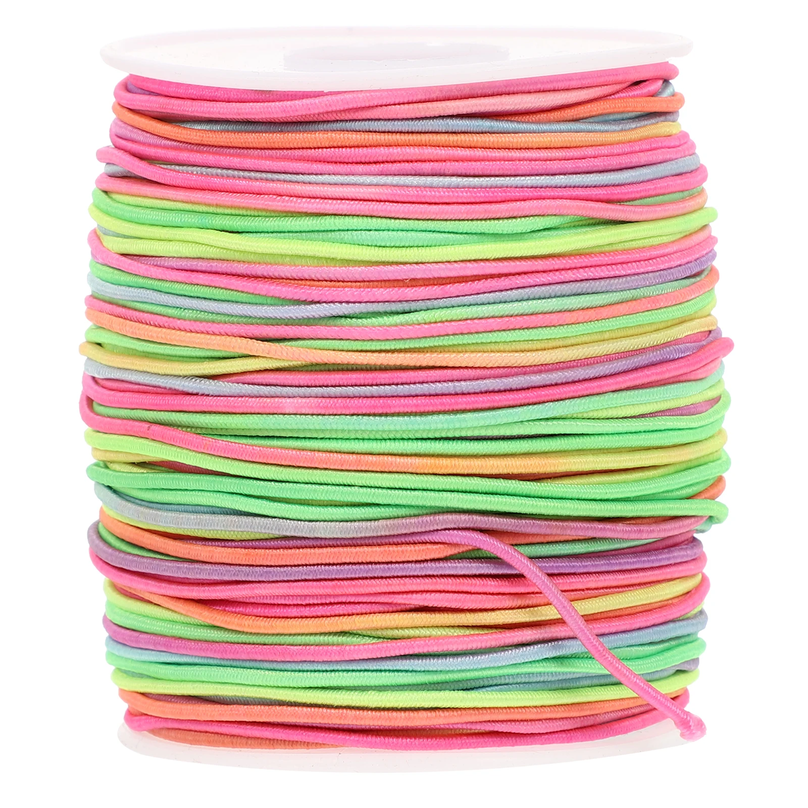 

1 Roll Colorful Stretchy Bracelet String Elastic Beading Cord Jewelry Diy Necklace Making Cord For Bracelet Crafting