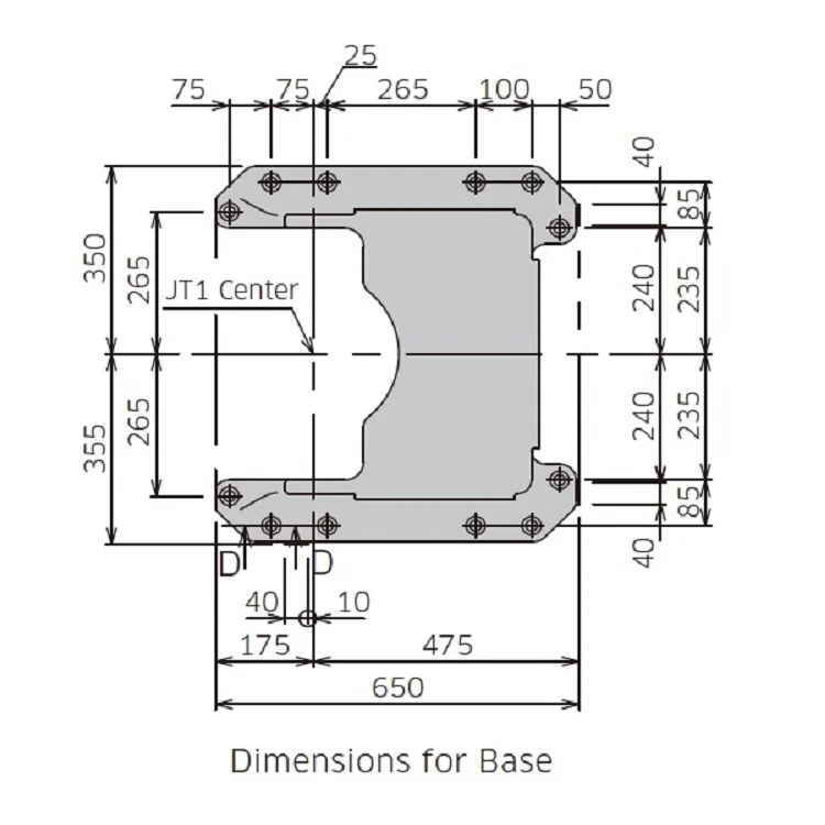 Brazo robot barato y robot automático KJ264 Robot de pintura de coche de piso