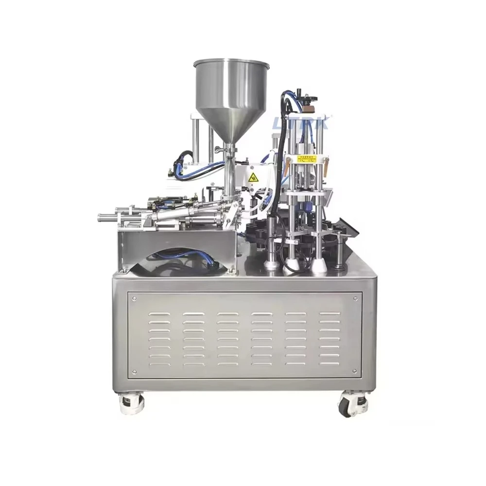 Máquina automática de llenado y sellado de tubos pequeños, mayonesa, miel, pasta de jengibre, personalizada, LT-006SS