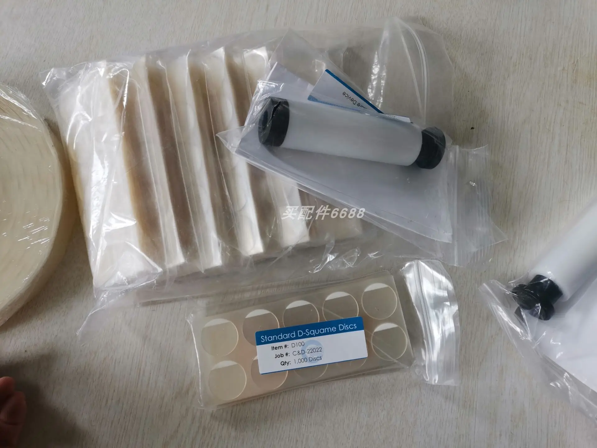 

D-Squame CUDERM D100 Sampling, Original D500 Pressure Bar S100