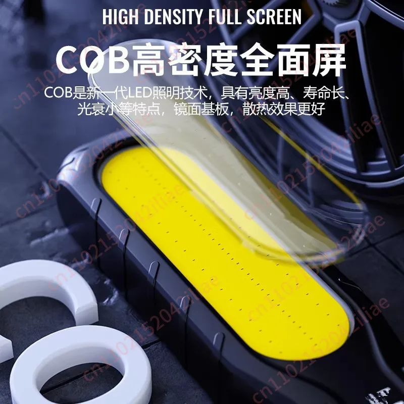 Super bright work light, auto repair light LED magnetic attraction, strong light, auto repair light, flashlight charging