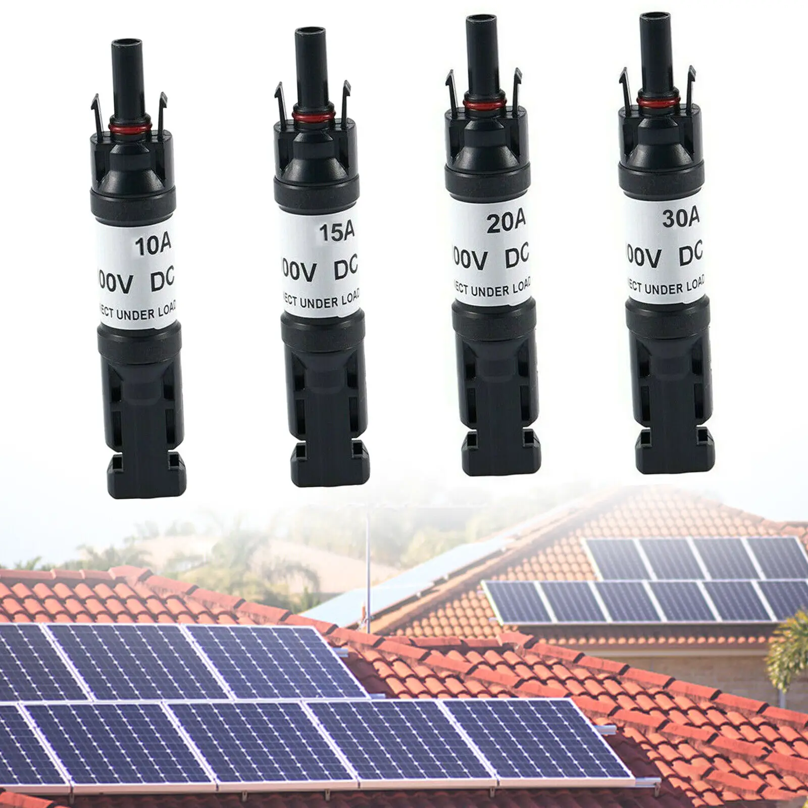 3pcs Connector Diode Connector 110 Degrees Celsius Tool 17 X 9 X 1 Cm UL94-V0 Waterproof 6kV Accessories IP67 In-Line PPO+ PC