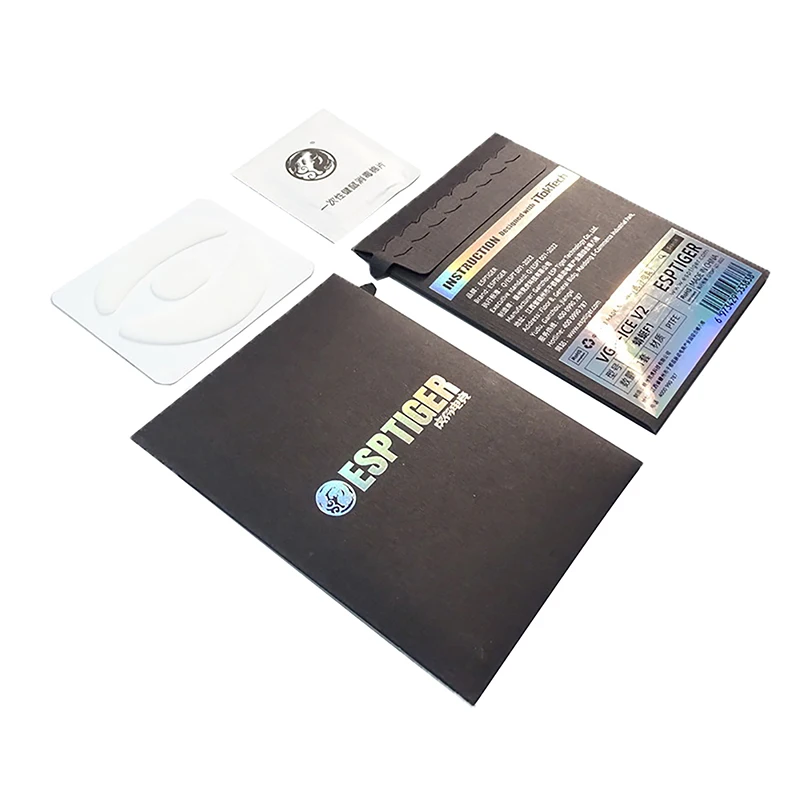 1 confezione Esports Tiger ICE Version 2 V2 Mouse Skates Mouse Feet per VGN Dragonfly F1/Pro/Pro Max White ARC Mouse Glides