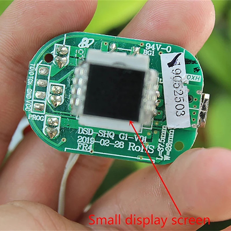 Motor Circuit Board with Display Screen Motherboard Circuit Board Type-c Interface DIY Electronic Accessories