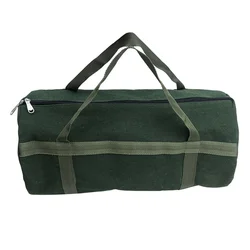 Canvas Small Tool Bag Portable Suitcase Toolbag Thickened Large Capacity Waterproof Electrician Work Bag Car Repair Tool Storage