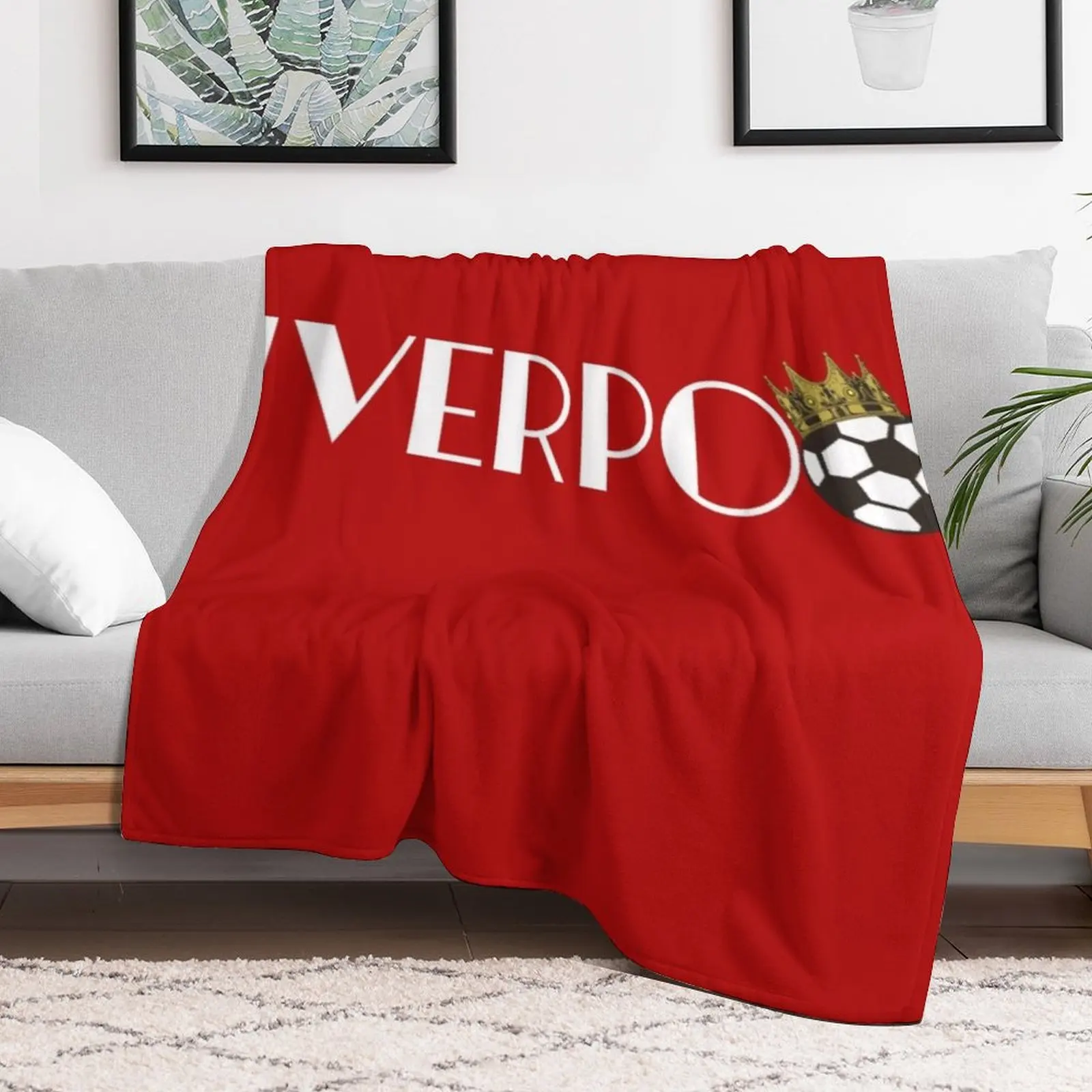 Selimut tipis tunggal bantalan Liverpool 2