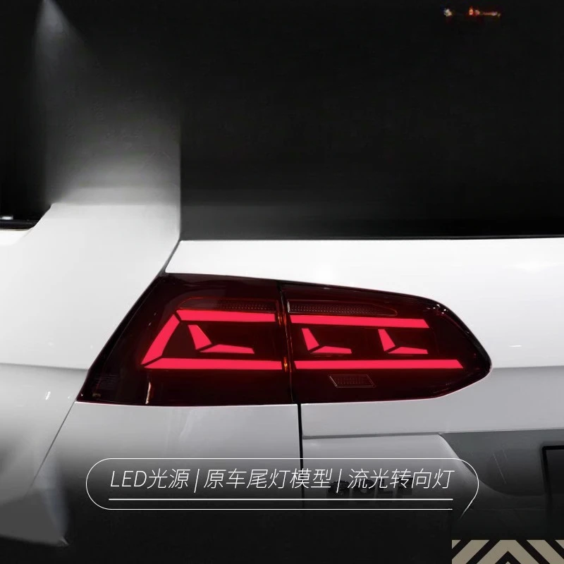 

Suitable for Volkswagen Golf 7 Touring Edition Tail Light Assembly Modified LED Driving Light Brake Light Flowing Turn Signal Li