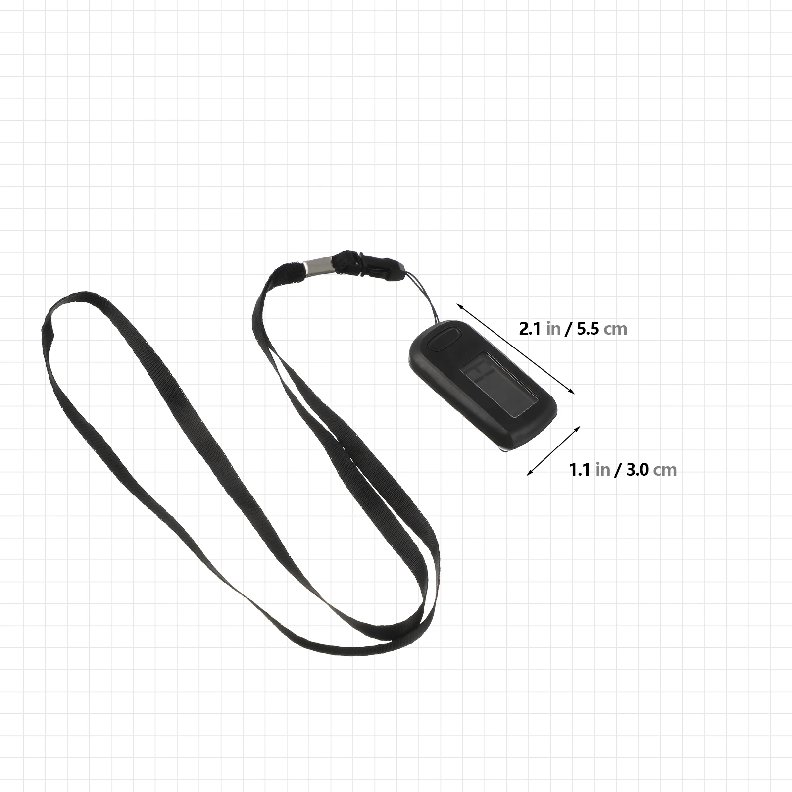 

Digital Pedometer Fitness Watch Sports Accessories LCD Display Step Counter Durable ABS Small Size Tracking Child