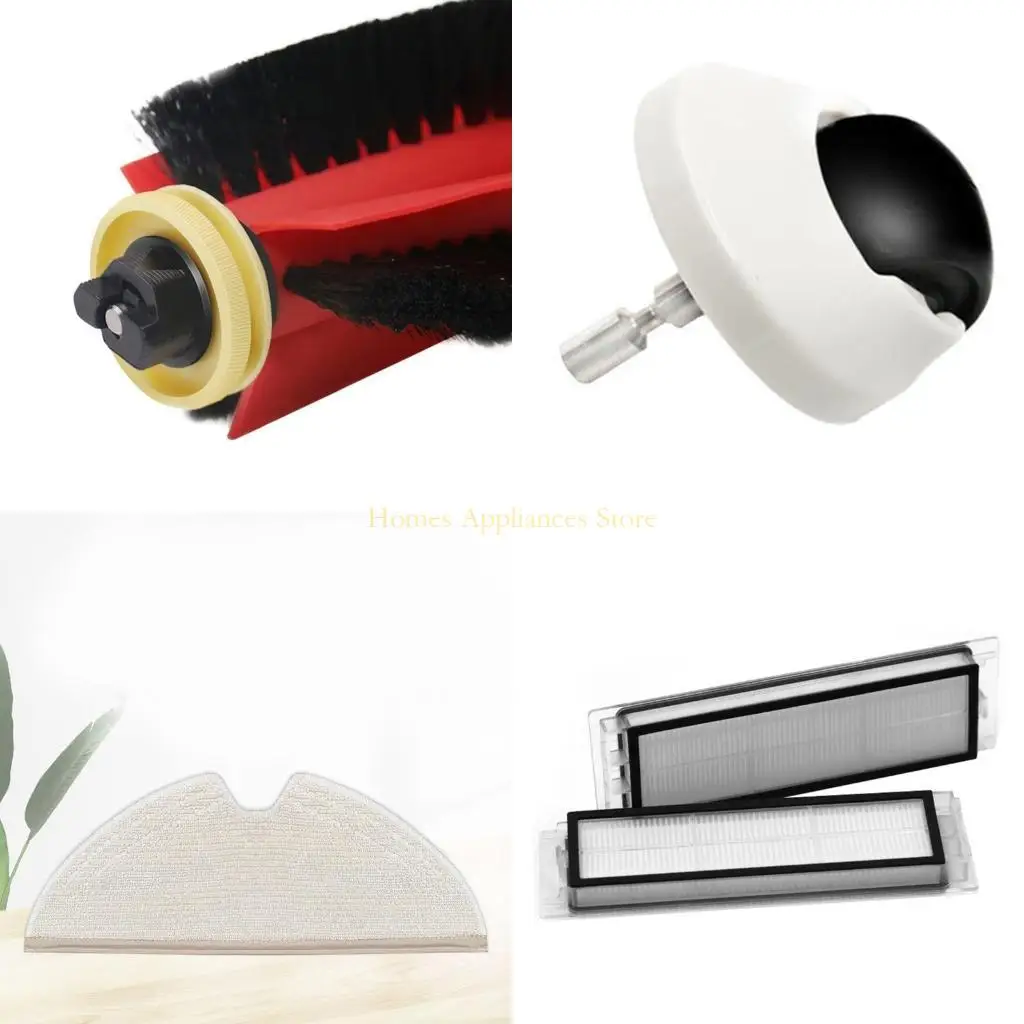 D0AB 5-футовая боковая щетка Главная чековая шваблина для S5Max S6Pure S6MAXV