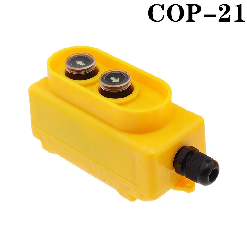 COP-21 crane, direct control switch 380V voltage up and down buttons directly control electric hoist COB-21P