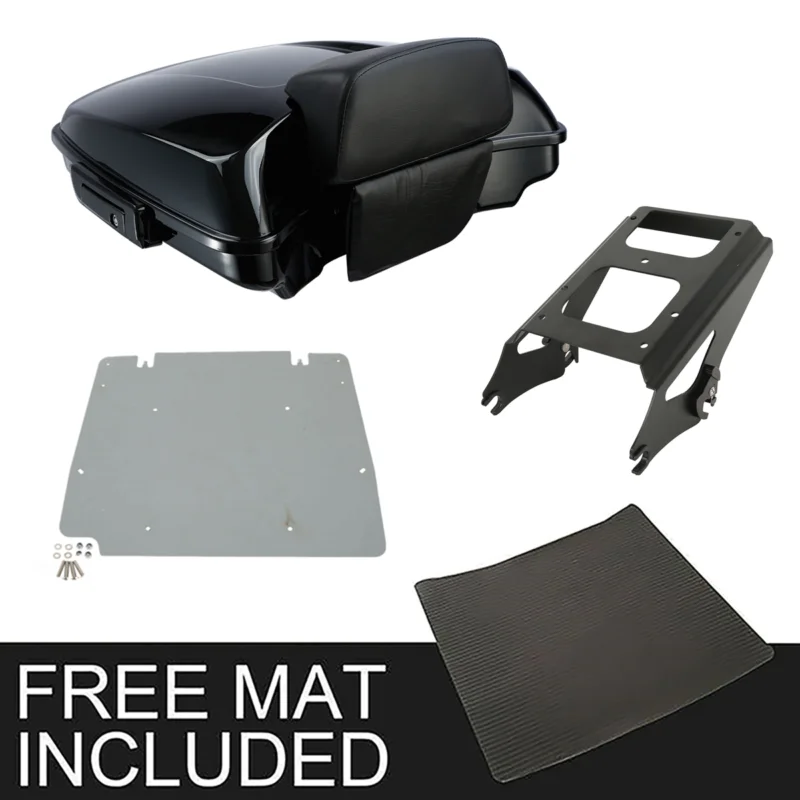 

Motorcycle Razor Pack Trunk Pad Mount Plate For Harley Tour Pak Street Road Glide 2009-2013