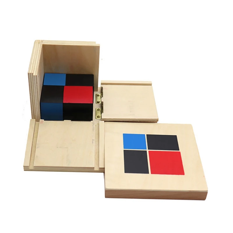 Early Learning Educational Toys Wooden Trinomial Square For Toddlers Preschool Training Learning Toys Great Gift