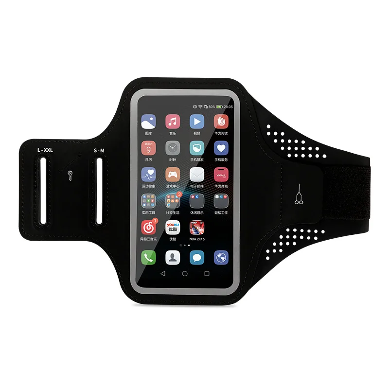 35PCS Fashion Ultra-thin Breathable Touchscreen Phone Armband, 4.5-6.5 Inch Universal Armband, Outdoor Sports Running Arm Bag