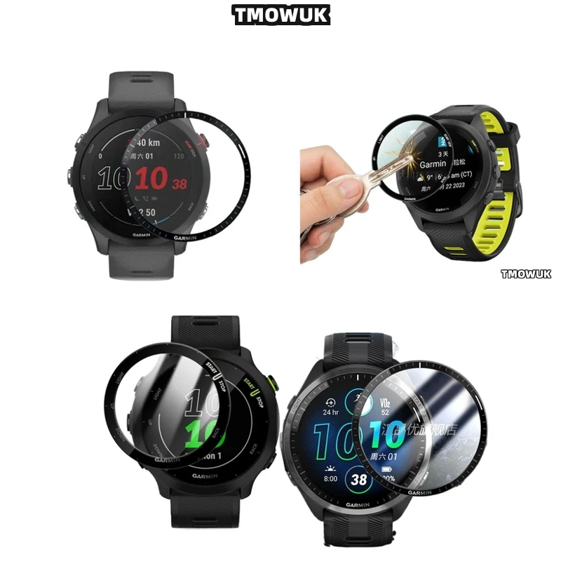 

For Garmin Forerunner 158 165 245 255 255s 265 265s Soft Screen Film Full Cover 3D Anti - Scratch