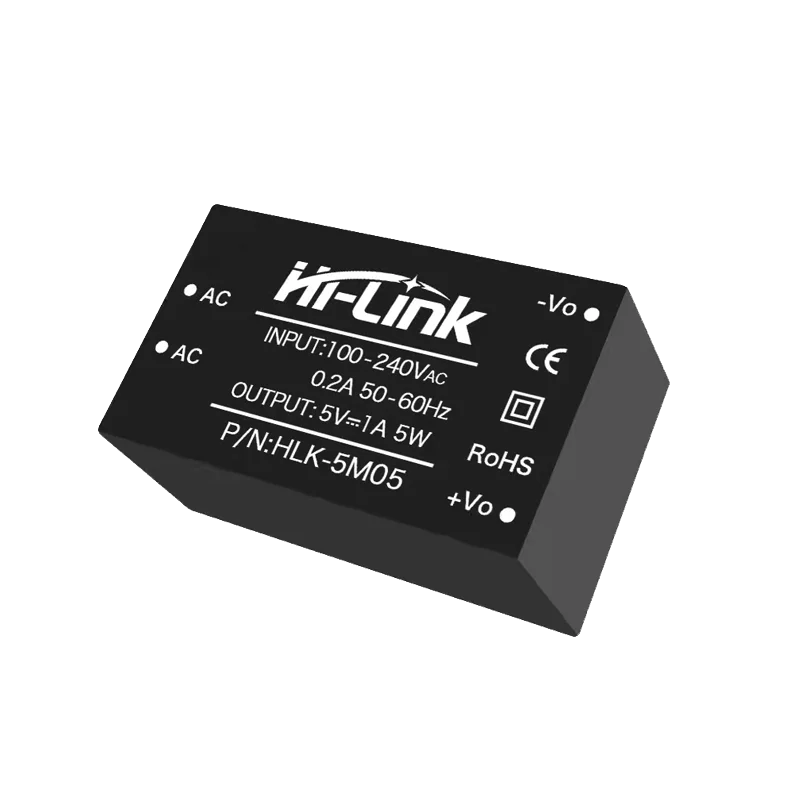 Hi-Link HLK-5M05 5M05B 5M03B 5M09B Power Line Communication Modem AC 220V to DC 12V Power 5W AC-DC Switching Power Supply Module