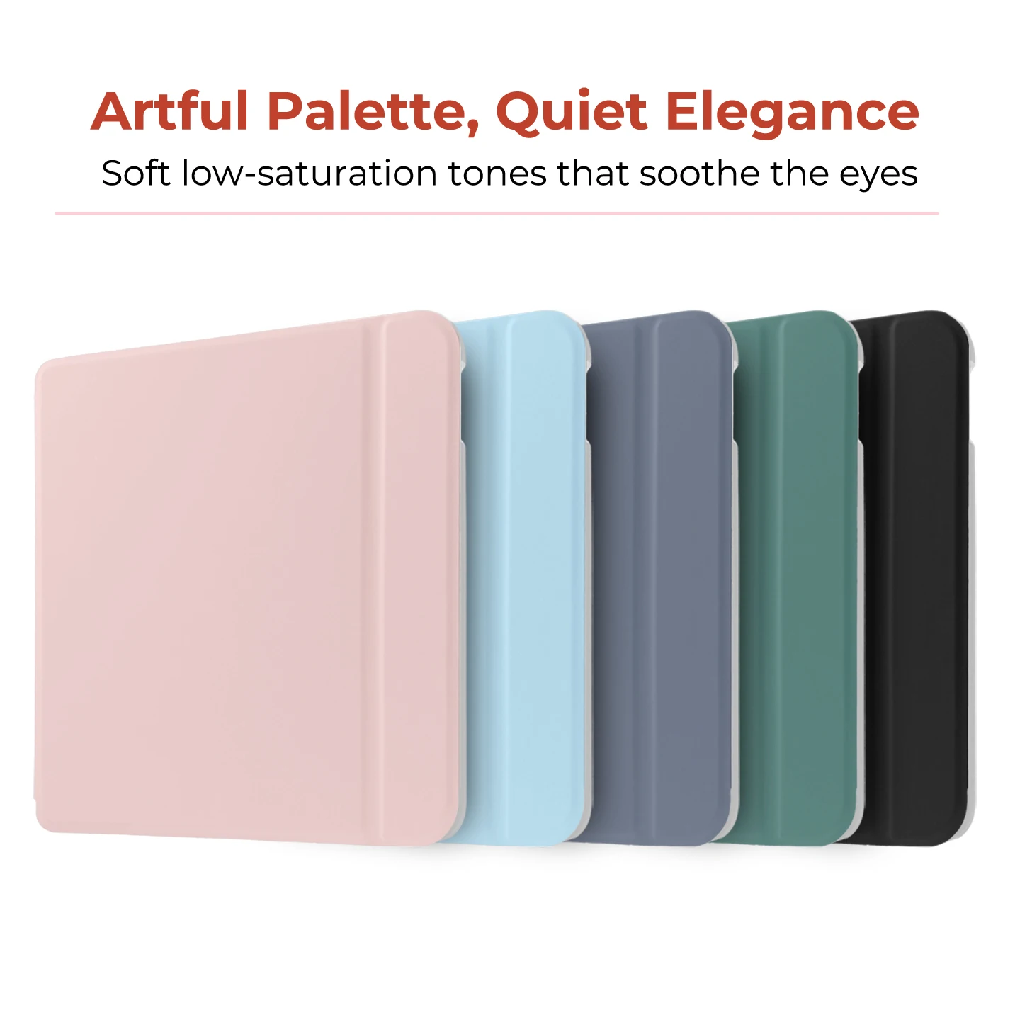 Twosheep suit for Magnetic Clear Acrylic Case for Kobo Libra2 / Libra Colour – 7 inch, Auto Sleep/Wake, Minimal Design