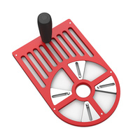 Trimming Machine Workbench Base Adjustable Slider Aluminum Alloy for 65mm to 132mm Trimming Machince Woodworking Tool