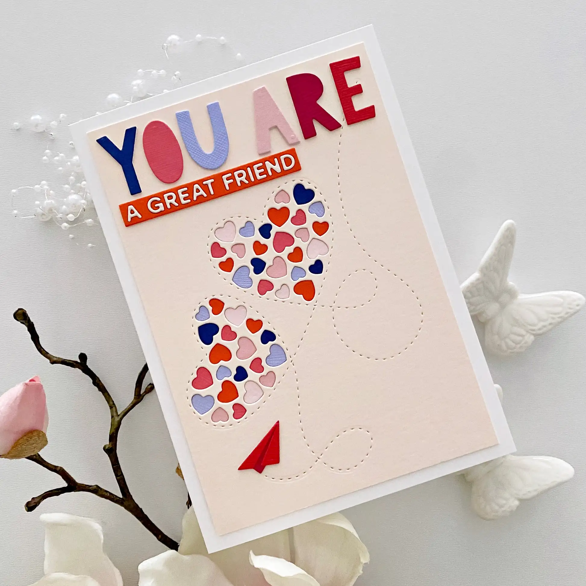 2025 New Valentine Hearts Rainbow Love Balloons Snake Cloud Metal Cutting Dies Silicone Stamps Scrapbooking Stencil Photo Album