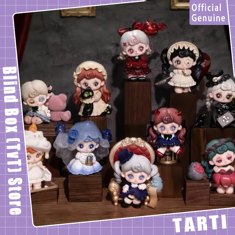 

Оригинальная коллекционная фигурка Tarti Ghost In Hotel Series Blind Box: милый настольный декор, модный тренд, подарок-сюрприз