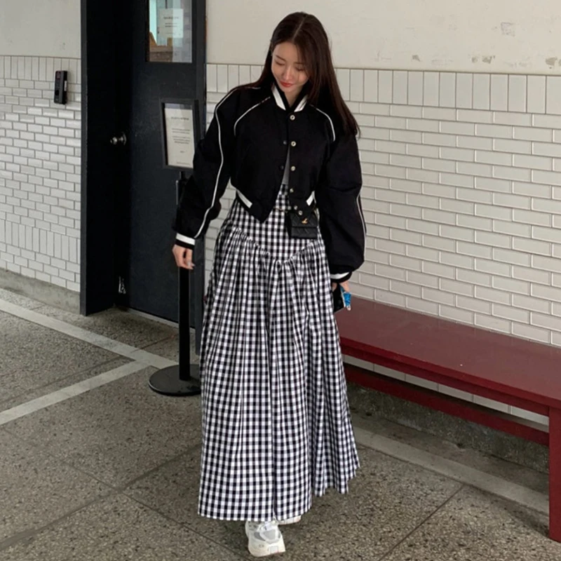 Retro Versatile ort Baseball Jaet Design da donna Sensation Color Blo Capispalla Primavera Nuovo arrivo Chic Sle Loose Fit