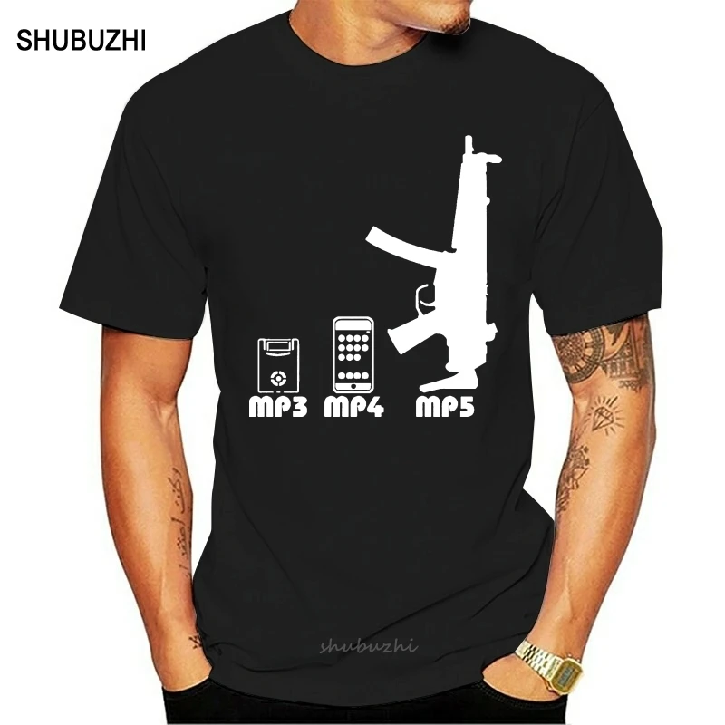 Fashion  Slim Fit Top Che Guevara T Shirt Mp3 Mp4 Mp5 Top Tee  Humor Men Crew neck Tee Shirts