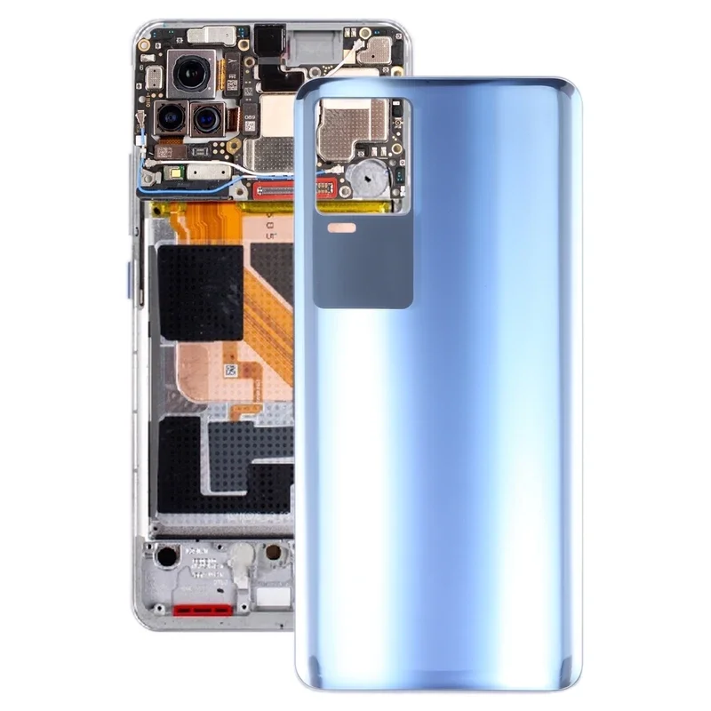 For iQOO 7 V2049A I2009 Glass backshell Back Cover