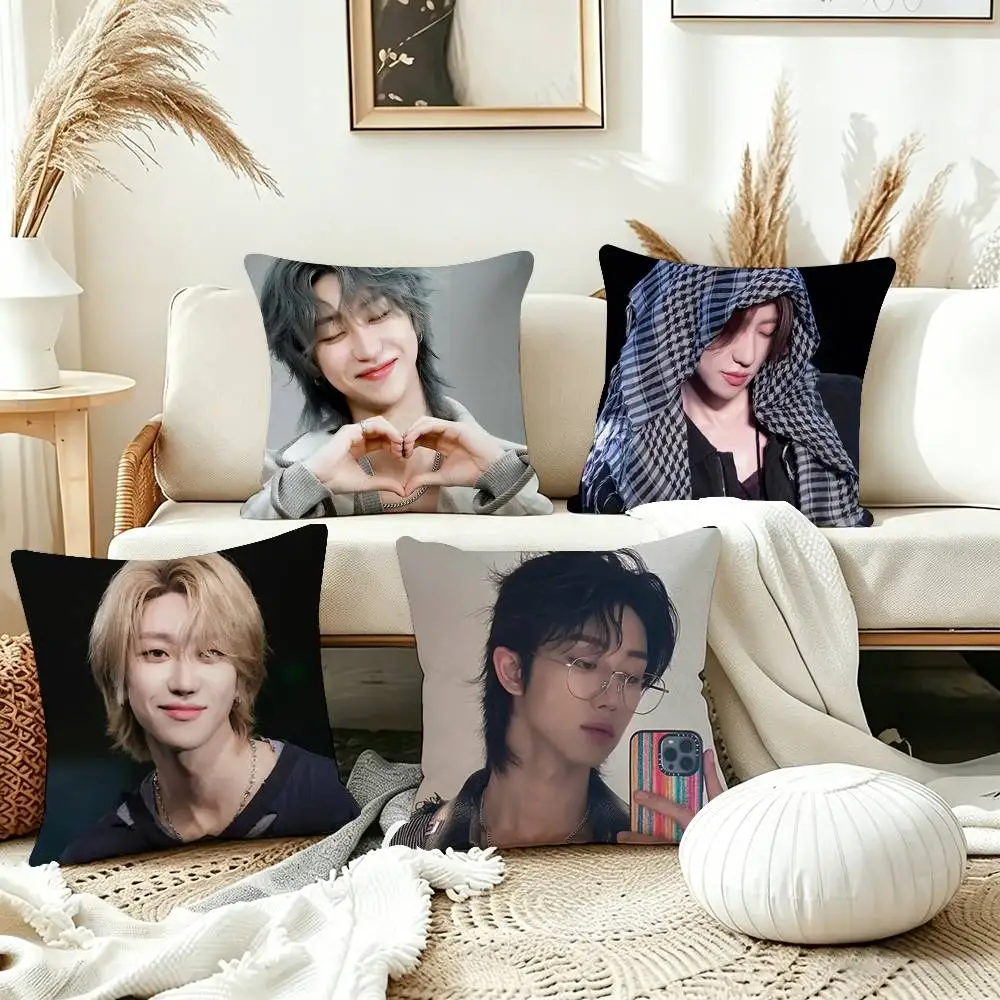 

The8 X-Xu M-Minghao Pillow Case Living Room Sofa Cushion Cover Suitable For Home Bedroom Room Decoration