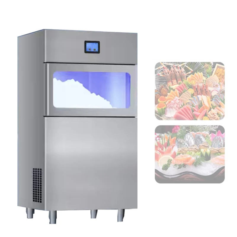 

Snowflake Ice Machine Ice Crusher Machine For Seafood Preservation In Supermarkets And Restaurants