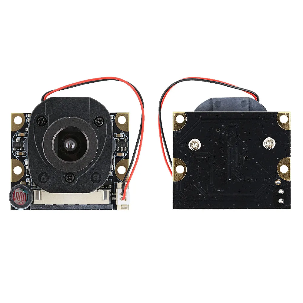OV5647 Camera Module for Raspberry Pi 3B+ 4 Adjustable 75 Degree FOV 3.6mm 5MP HD CSI Interface Infrared Automatic Switch IR-CUT