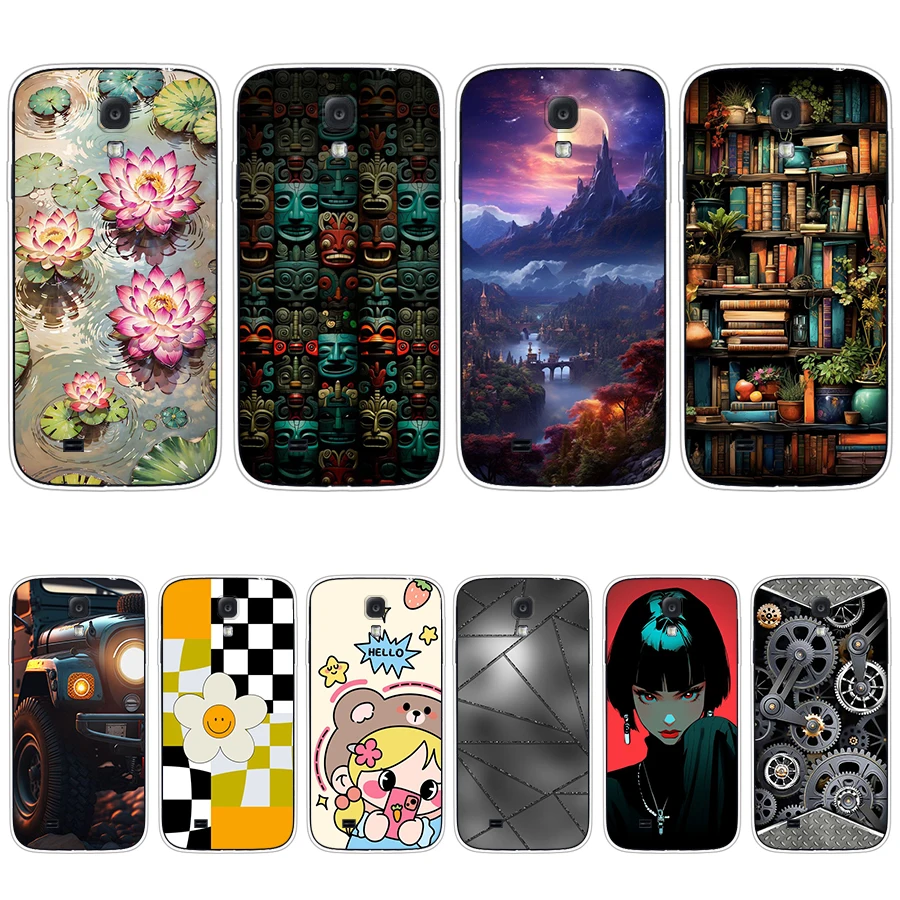 S3 colorful song Soft Silicone Tpu Cover phone Case for Samsung Galaxy s3/s4/mini